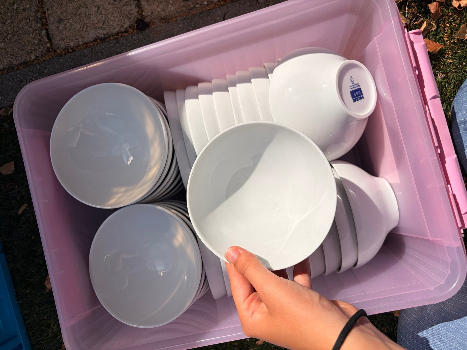 37 IKEA 365+ yoghurt schaaltjes, wit, zo goed als nieuw, Ophalen, Zo goed als nieuw, IKEA, Schaal of Schalen