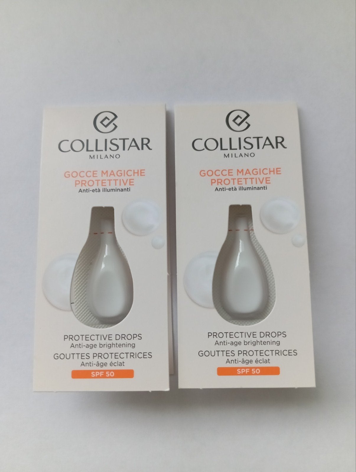 Nieuw Collistar Protective Drops SPF 50. sample, Ophalen of Verzenden, Nieuw, Gehele gezicht