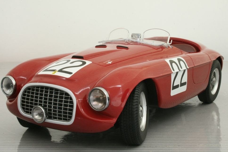KK-Scale 1/18 Ferrari 166MM - Winnaar Le Mans 1949, Ophalen of Verzenden, Nieuw, Auto, Overige merken
