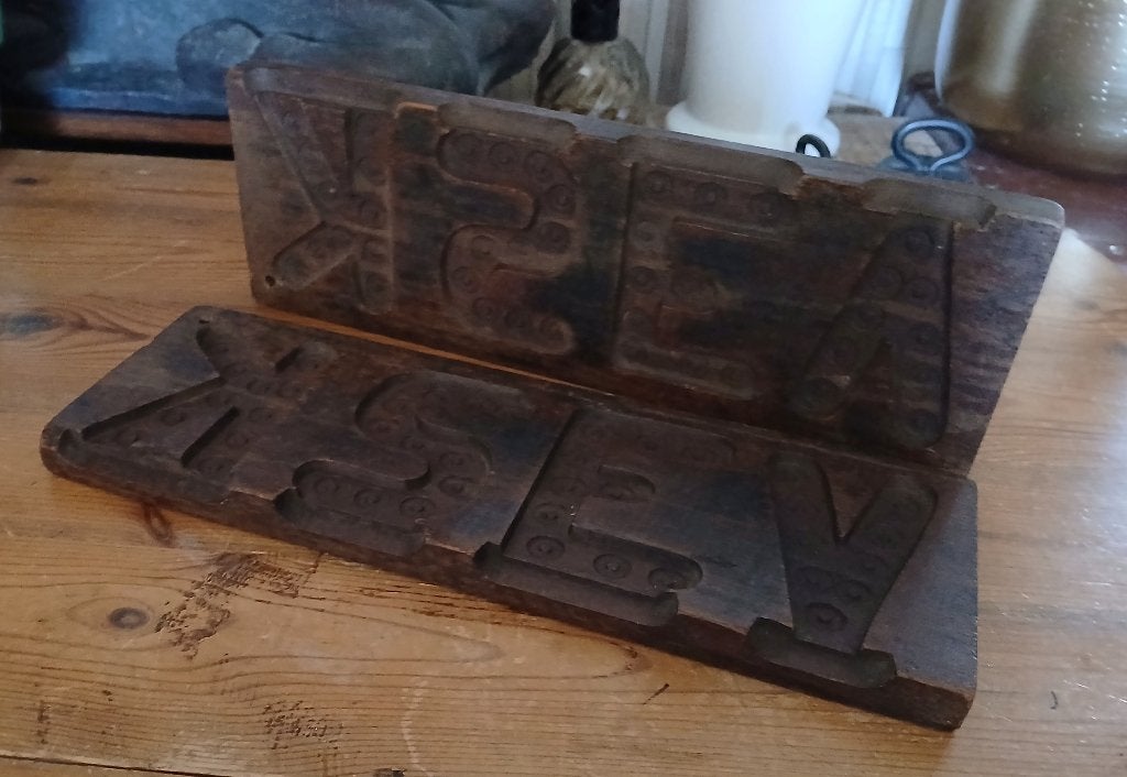 Speculaasplank letterplank suikerplank hout, Ophalen of Verzenden