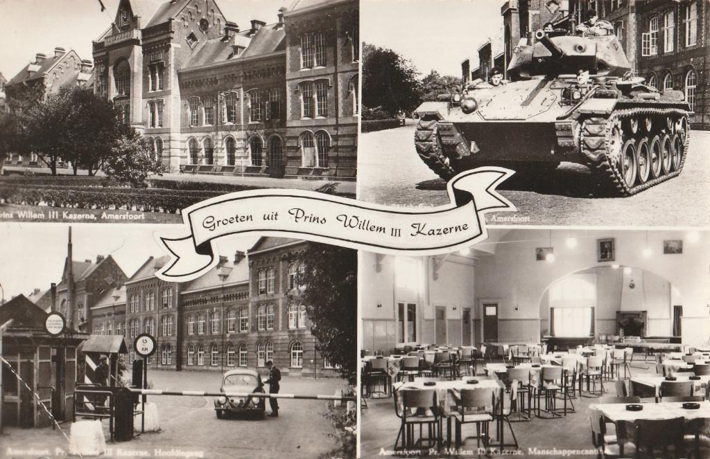 Amersfoort, Groeten uit Prins Willem III Kazerne, Verzenden, 1960 tot 1980, Gelopen, Utrecht