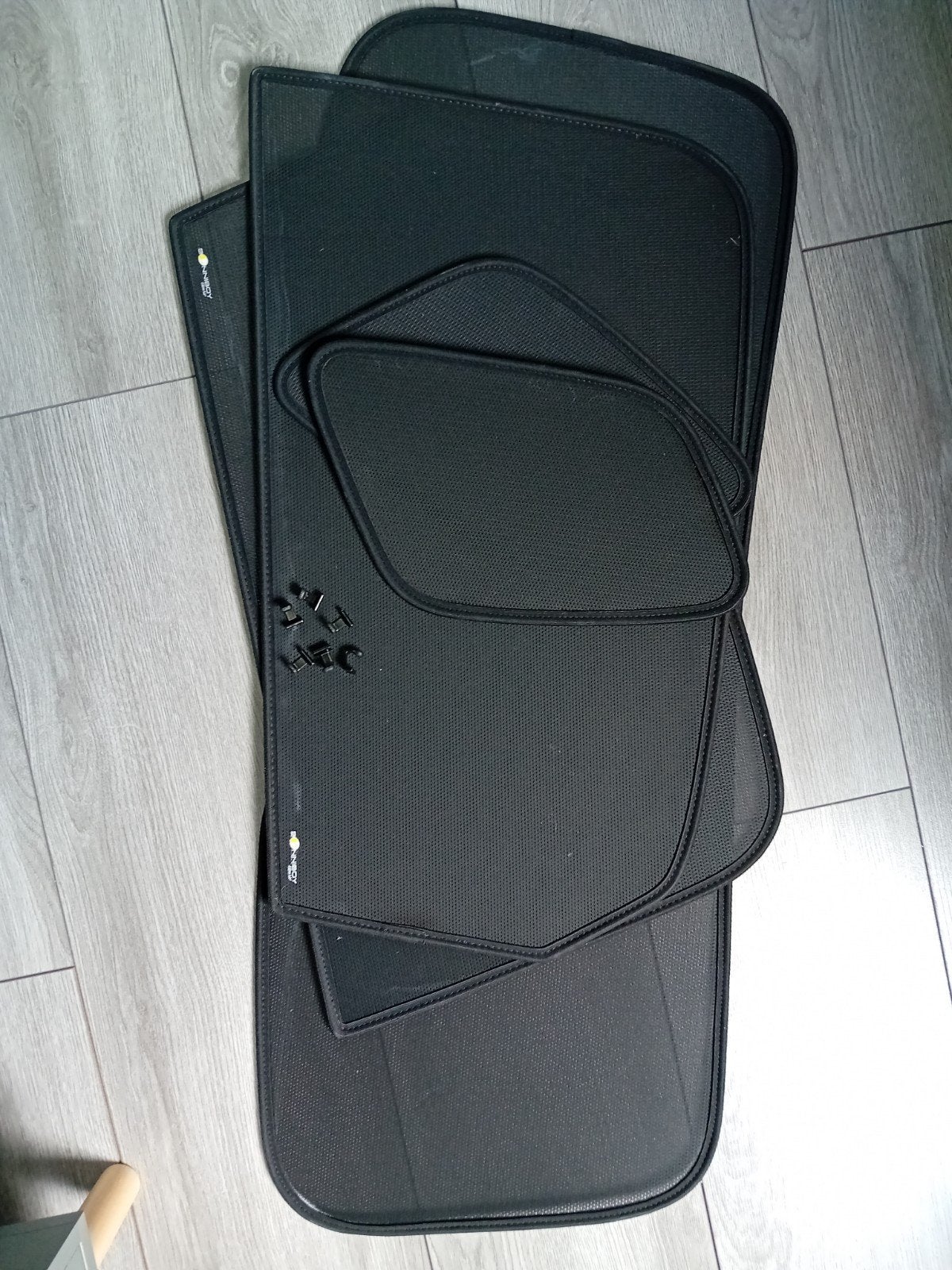 Auto zonneschermen set voor Fiat 500L, Ophalen, Zo goed als nieuw