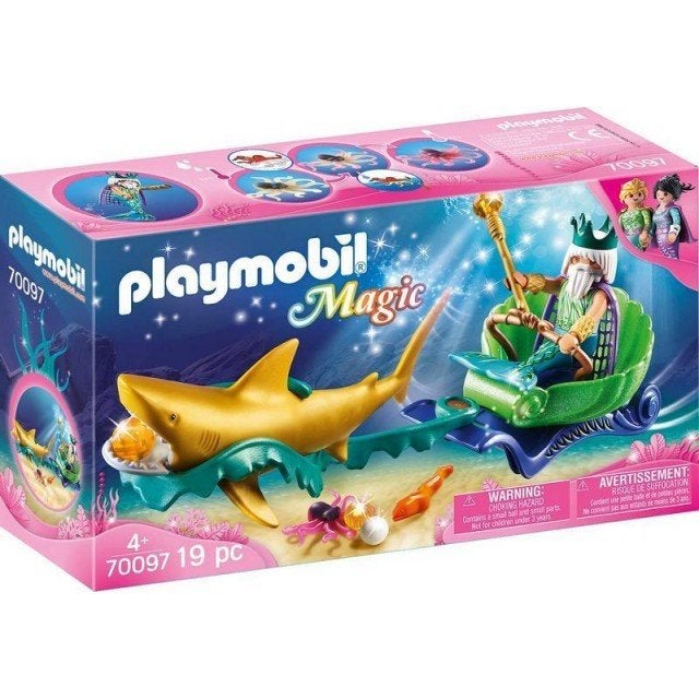 🎁Playmobil 70097 - Koning der Zeeen met koets 🎁, Verzenden, Nieuw
