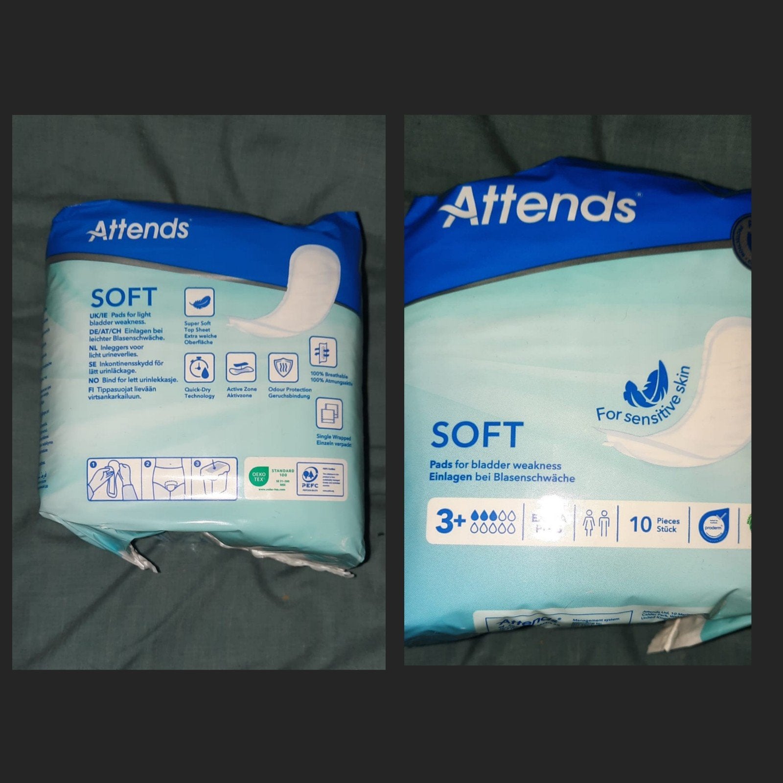 Attends Soft 3+ incontinentie verband 200 inleggers, Diversen, Ophalen of Verzenden, Nieuw