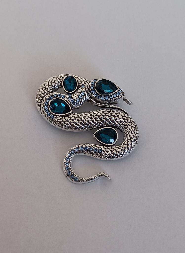 Slang broche, Overige materialen, 4 tot 7 cm, Overige kleuren, Nieuw