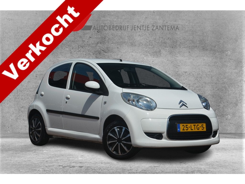 Citroën C1 1.0-12V Ambiance C1 5 drs 163895 NAP met cv airc, Auto's, Voorwielaandrijving, Stof, Gebruikt, 4 stoelen