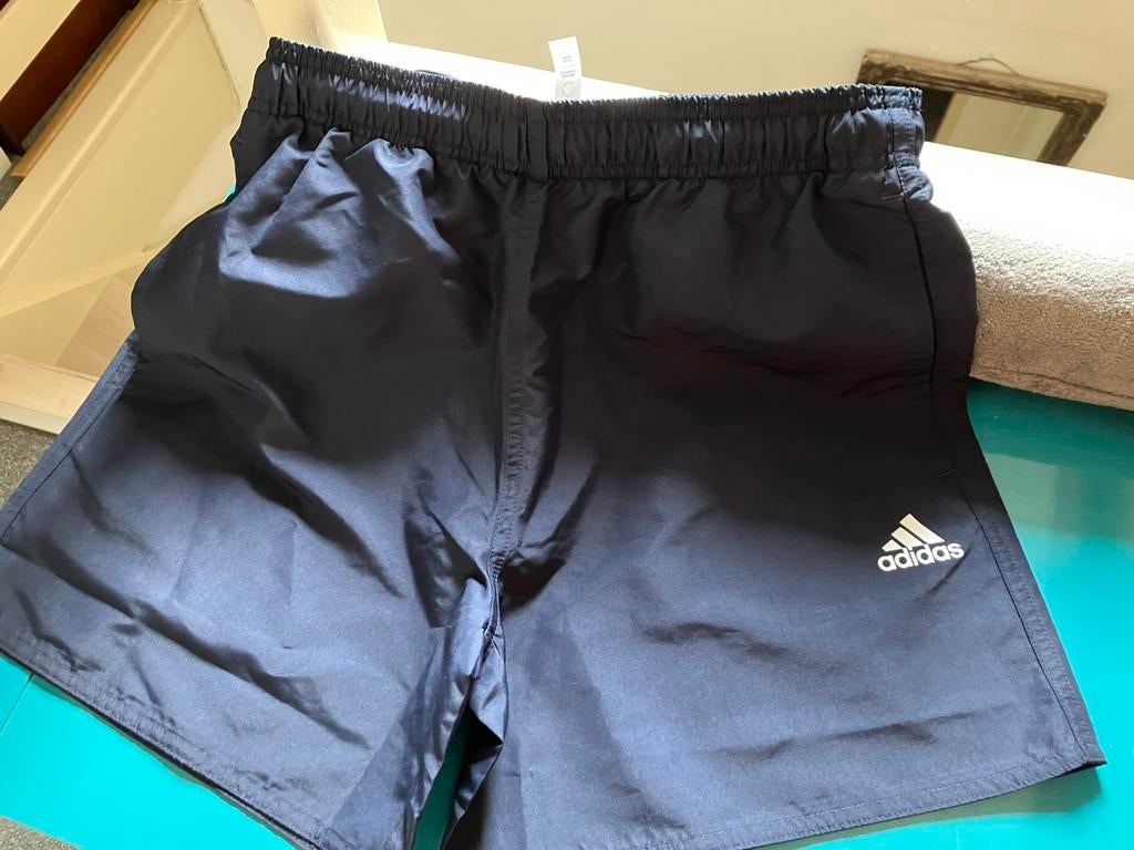 Adidas zwembroek met binnen broek en 2 zakken maat s nieuw, Kleding | Heren, Badmode en Zwemkleding, Blauw, Ophalen of Verzenden