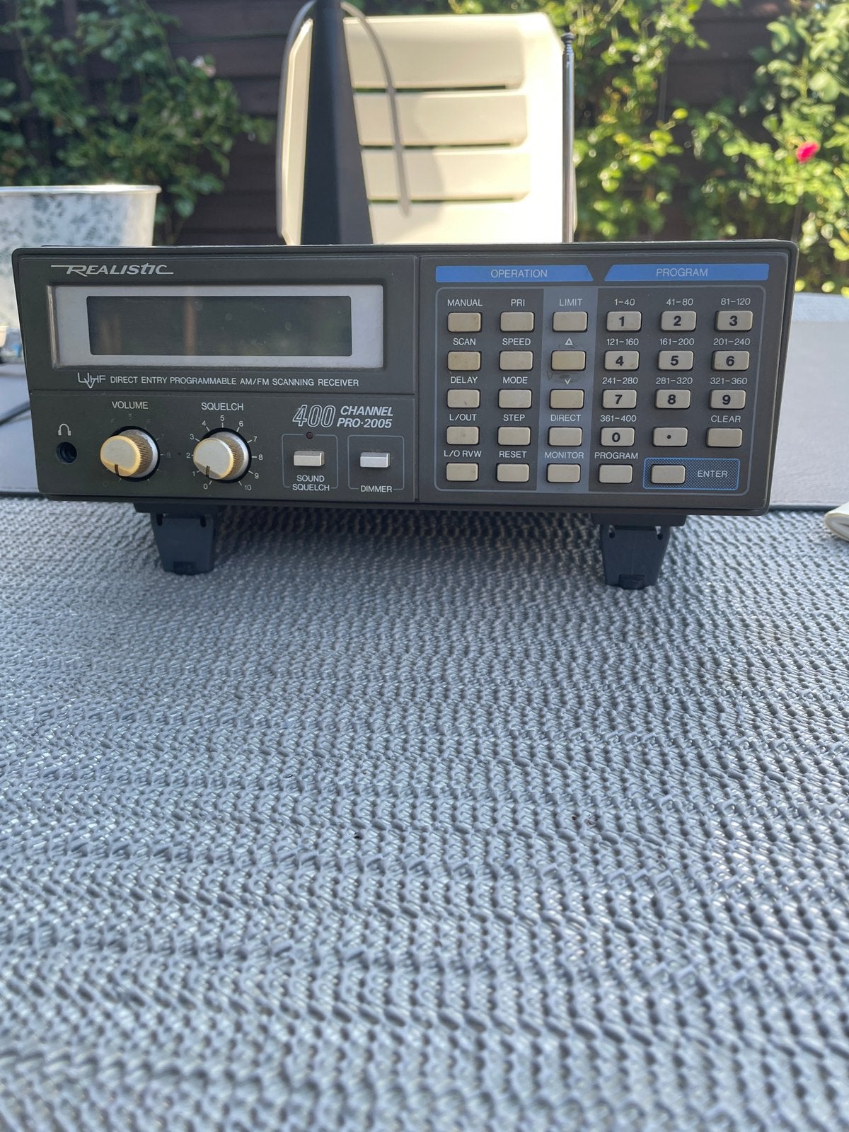 Scanner PRO 2005 Realistic, Telecommunicatie, Ophalen of Verzenden, Gebruikt