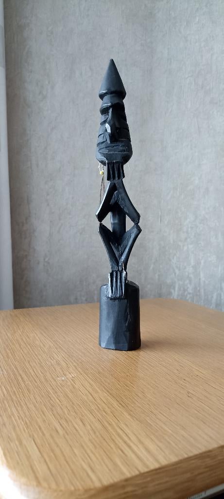Houten Batak totum uit Sumatra 30 cm, Ophalen of Verzenden