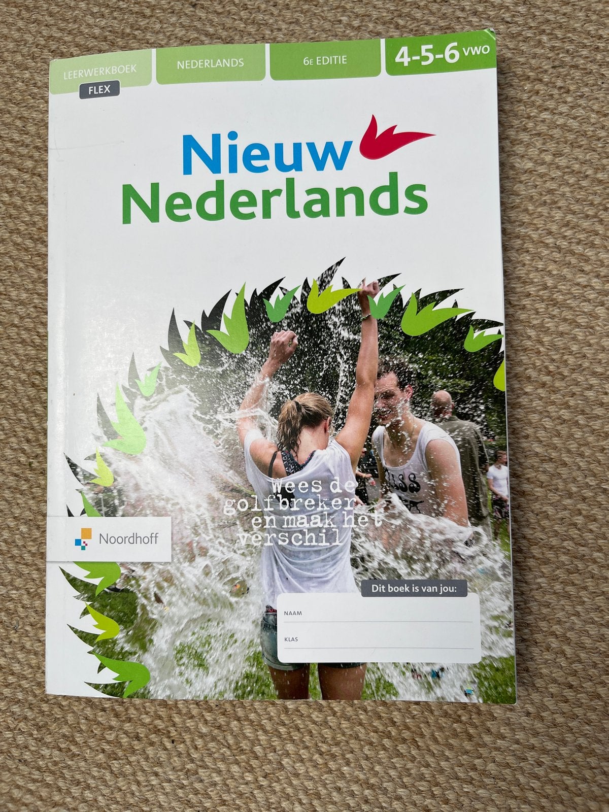Nieuw Nederlands 4-5-6 VWO Leerwerkboek 6e editie, Boeken, Schoolboeken, Ophalen of Verzenden, Zo goed als nieuw, VWO, Nederlands