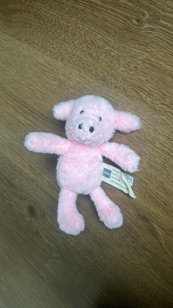 Hema roze varken, Kinderen en Baby's, Speelgoed | Knuffels en Pluche, Ophalen of Verzenden, Zo goed als nieuw, Overige typen