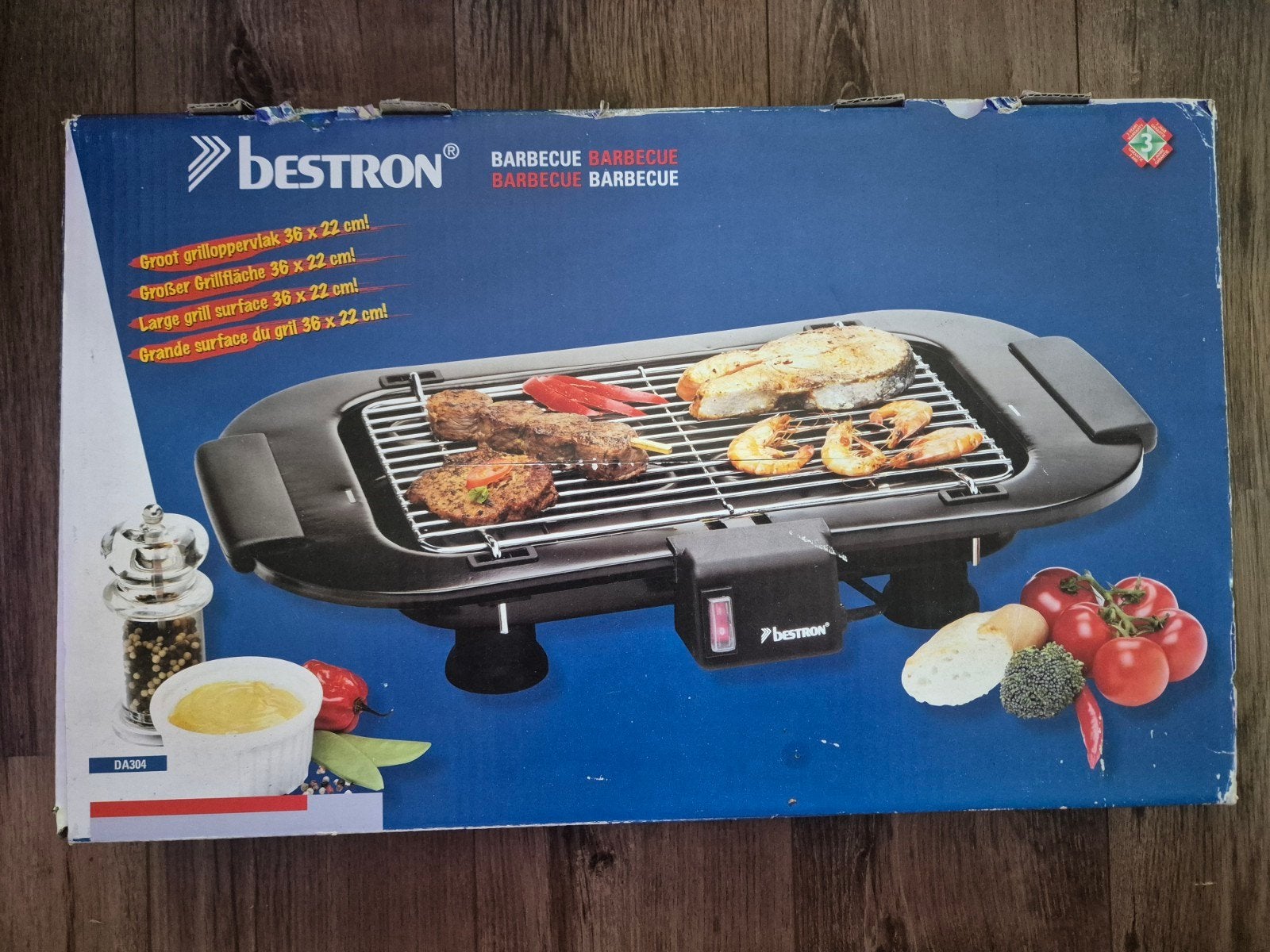 Bestron tafel barbecue NIEUW!, Ophalen of Verzenden, Nieuw, Bestron