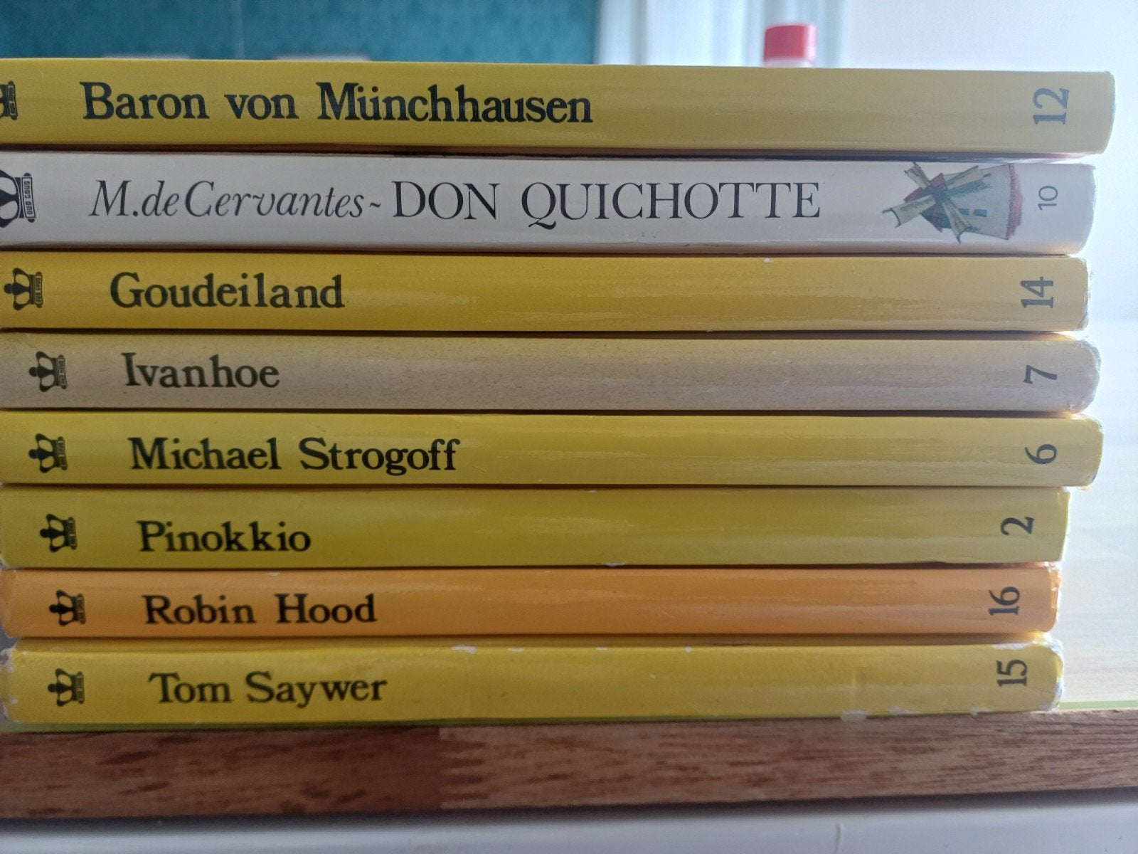 Voor verzamelaars van  de Oud Goud serie, Boeken, Kinderboeken | Jeugd | onder 10 jaar, Gelezen, Fictie algemeen, Ophalen of Verzenden