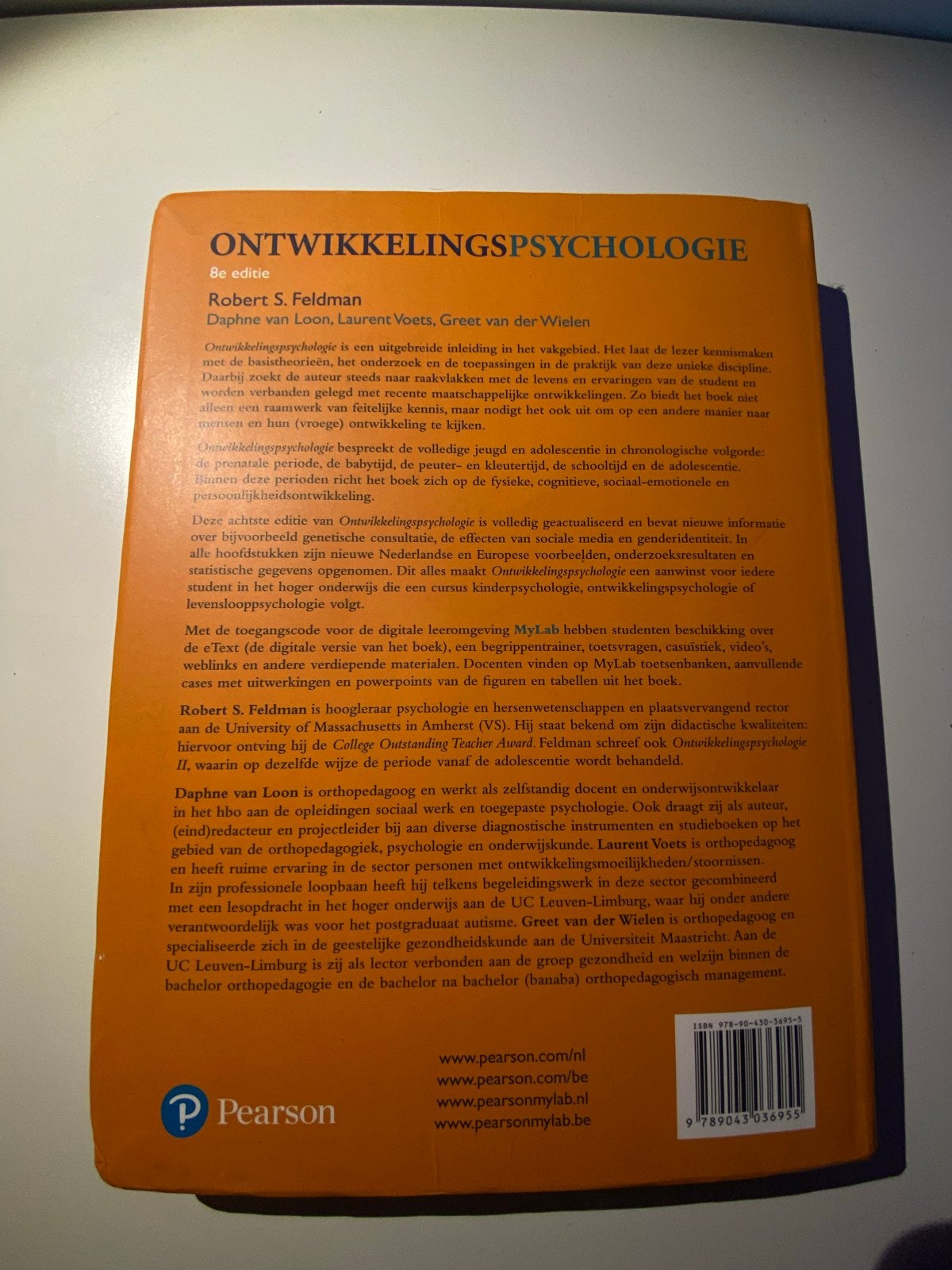 Ontwikkelingspsychologie - 8e editie - Feldman, Boeken, Studieboeken en Cursussen, Ophalen of Verzenden, Gamma, Zo goed als nieuw