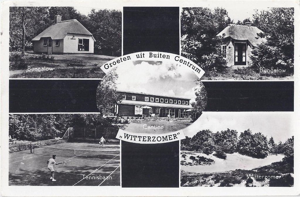 Assen Witterzomer Oude Gelopen Ansichtkaart (A2403, Ophalen of Verzenden, 1960 tot 1980, Gelopen, Drenthe