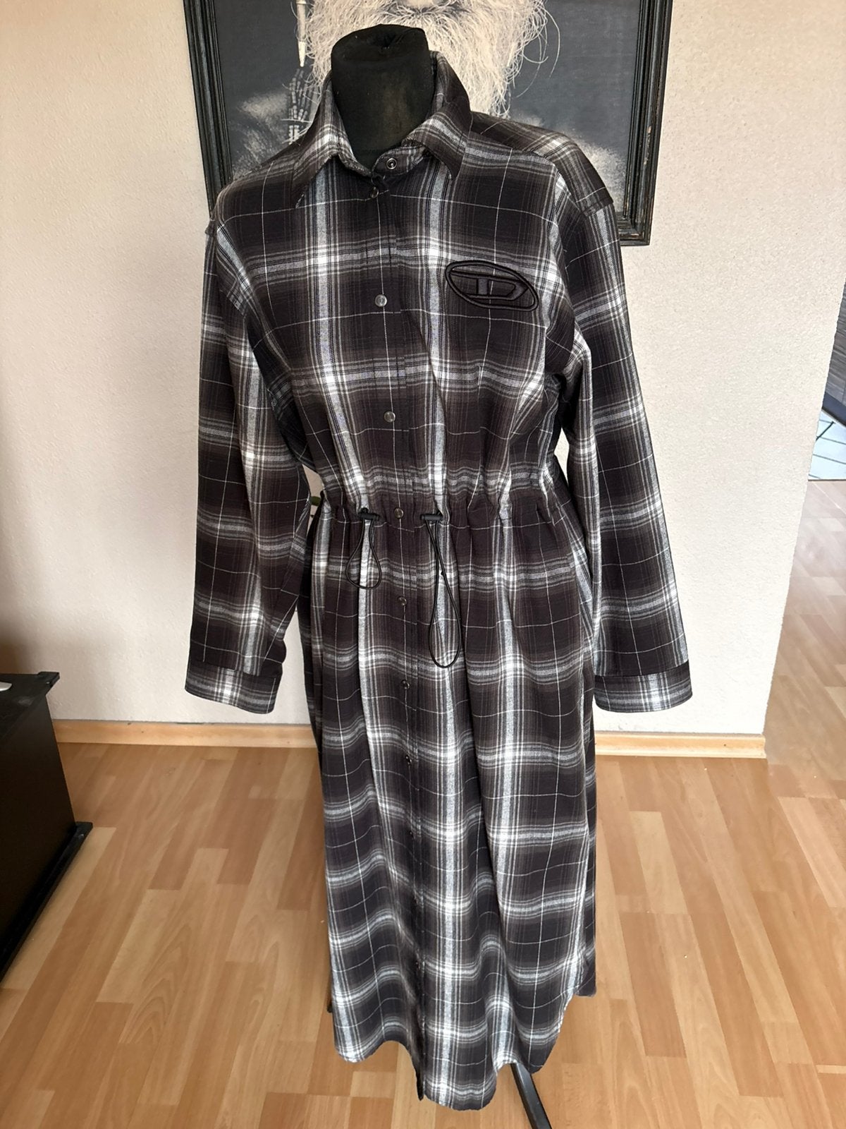 Diesel super mooie lange winterse jurk mt 38 NP 295 euro, Maat 38/40 (M), Meerkleurig, Ophalen of Verzenden, Zo goed als nieuw