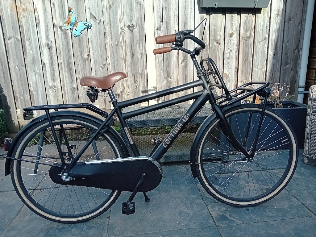 Cortina U4 jongensfiets 26 inch te koop., Terugtraprem, Versnellingen, Zo goed als nieuw, Cortina