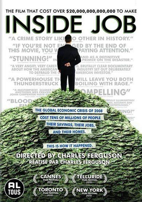dvd Inside Job, Alle leeftijden, Ophalen of Verzenden, Zo goed als nieuw, Overige typen