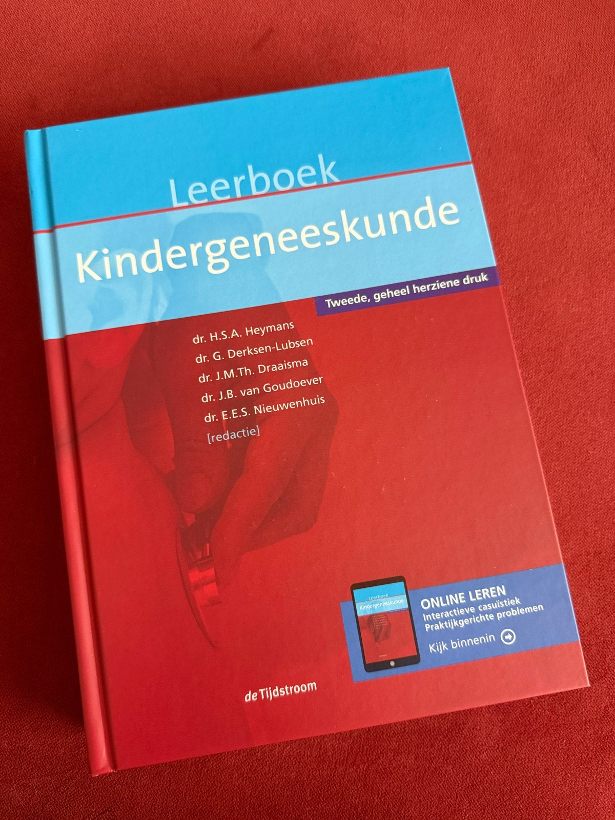 Leerboek Kindergeneeskunde - Tweede, geheel herziene druk, Boeken, Studieboeken en Cursussen, Ophalen of Verzenden, Beta, Zo goed als nieuw