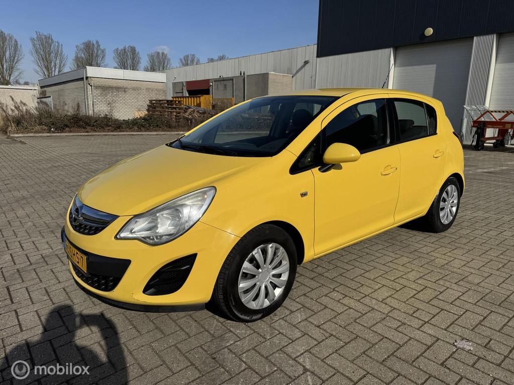 Opel Corsa 1.0-12V Edition 5-Deurs Airco, Auto's, Opel, Euro 5, 1045 kg, Bedrijf, Handgeschakeld