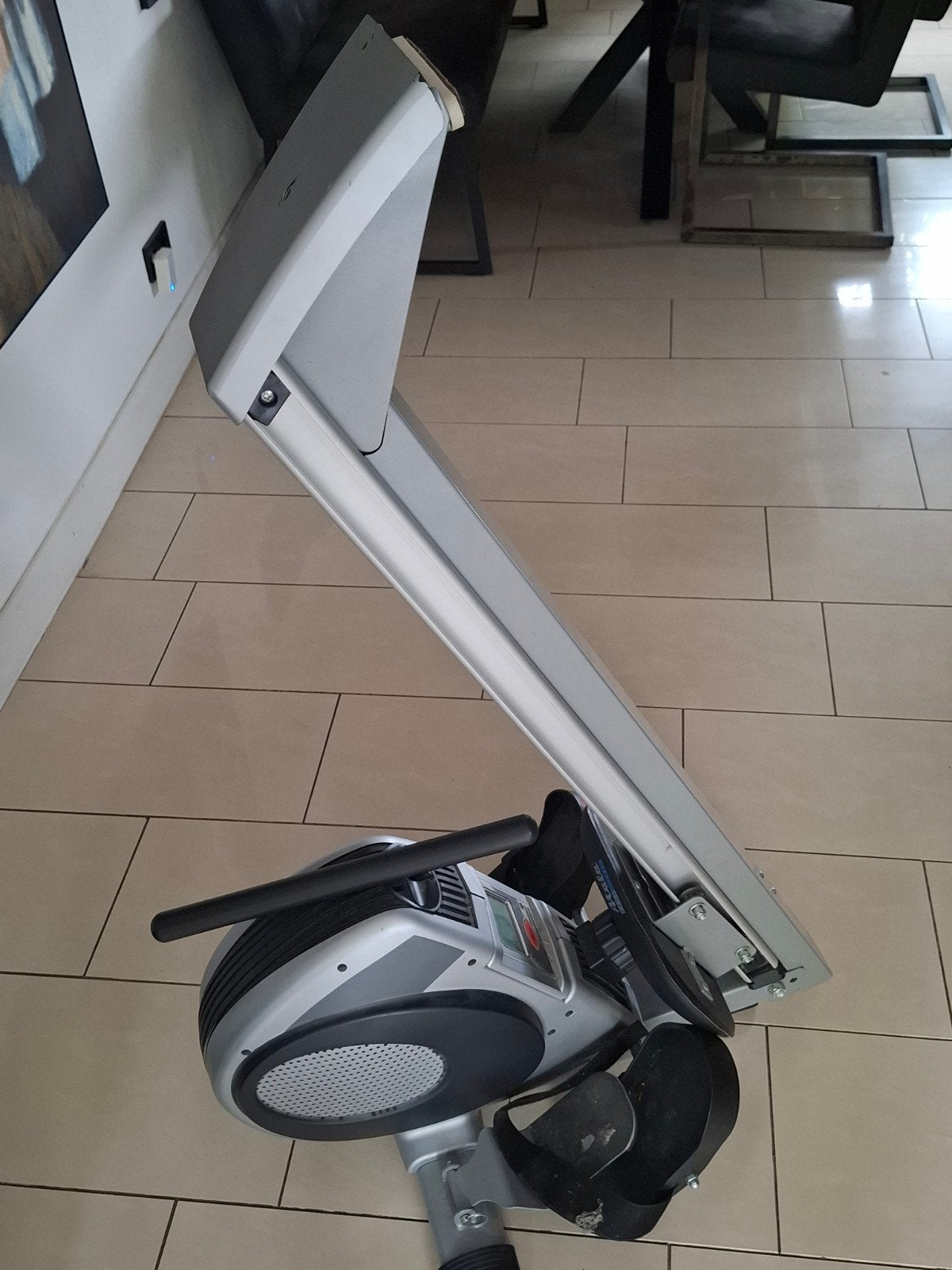 Voga compacte roeitrainer, Sport en Fitness, Ophalen, Kunststof, Gebruikt, Buik