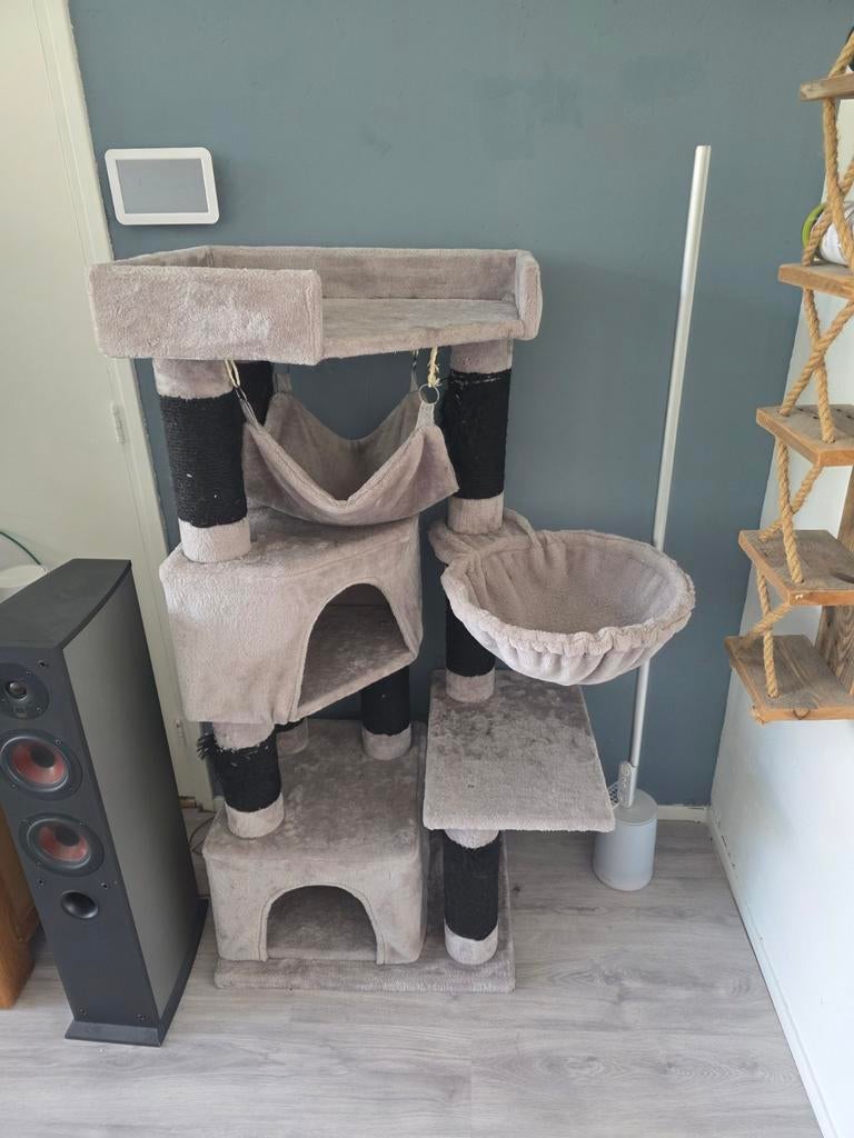 Krabpaal 140cm nog geen jaar oud, Dieren en Toebehoren, Ophalen, Gebruikt, Krabpaal