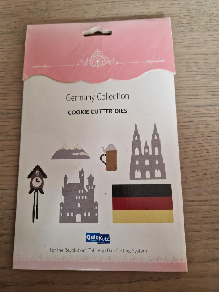 QuicKutz Germany Collection Cookie Cutter Dies QKDS-CC-12, Ophalen of Verzenden, Nieuw