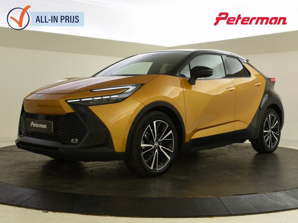 Toyota C-HR 2.0 PHEV 220 Executive Bi-Tone | Leder | Panoram, Auto's, Automaat, 12 maanden, Euro 6, 4 cilinders