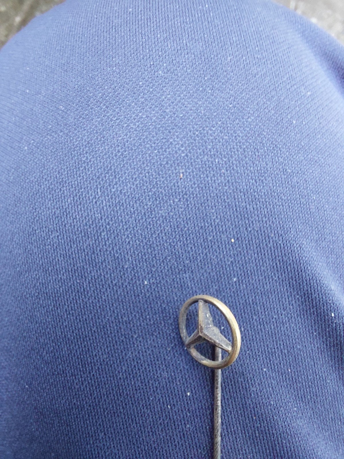 Vintage Mercedes-Benz reversspeldje, Verzenden, Gebruikt, Auto's