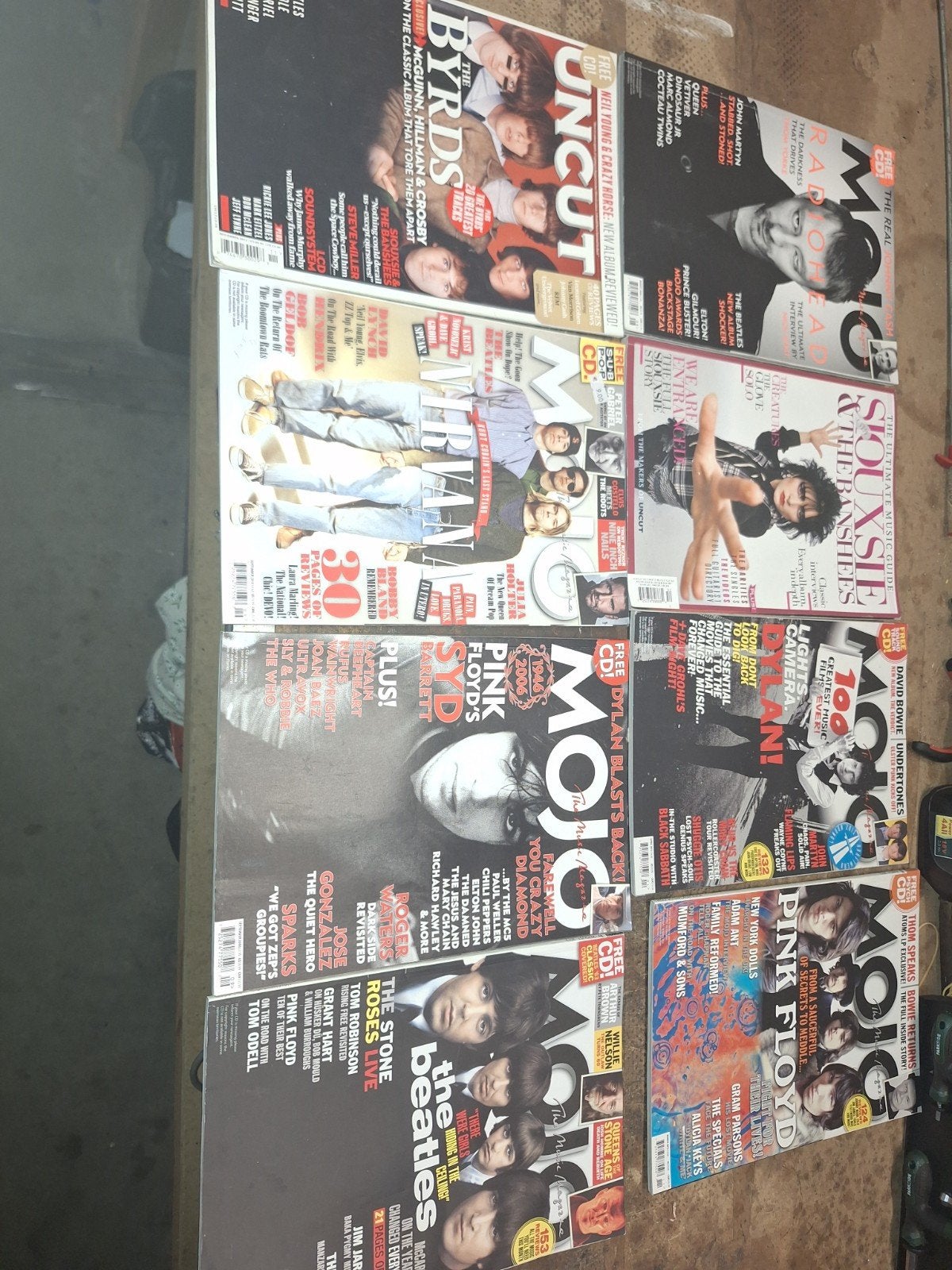 Mojo en Uncut Muziektijdschriften - Diverse Artiesten, Boeken, Ophalen of Verzenden, Gelezen, Artiest