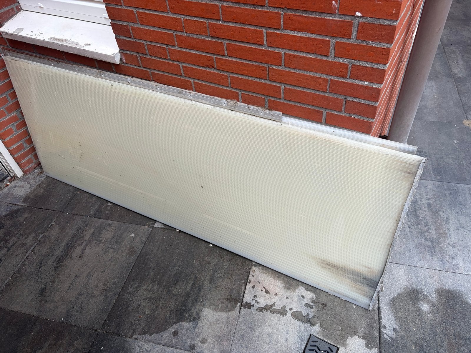 2 gebruikte kanaalplaten - ideaal voor diverse projecten, Doe-het-zelf en Verbouw, Ophalen, Gebruikt, Overige materialen, Minder dan 20 mm