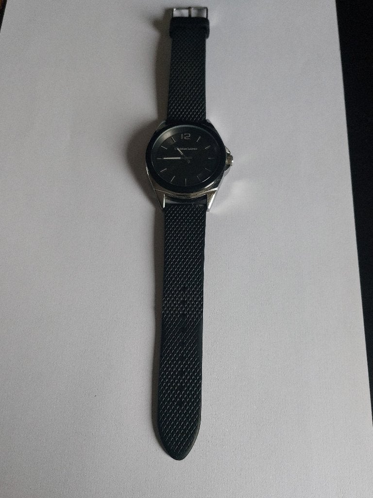 Christian Lacroix Horloge, Sieraden, Tassen en Uiterlijk, Overige merken, Staal, Polshorloge, Kunststof