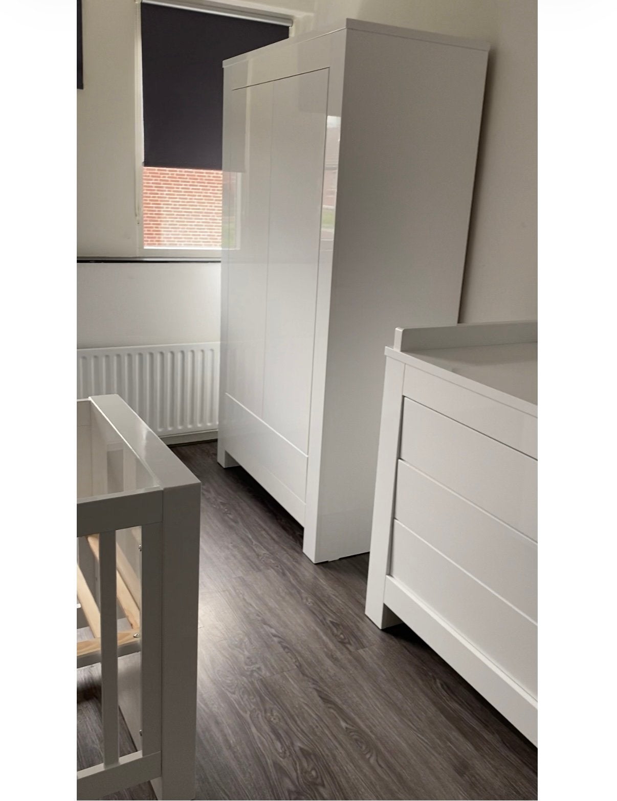 Kidsmill babykamer hoogglans wit, Ophalen of Verzenden, Zo goed als nieuw, Jongetje of Meisje