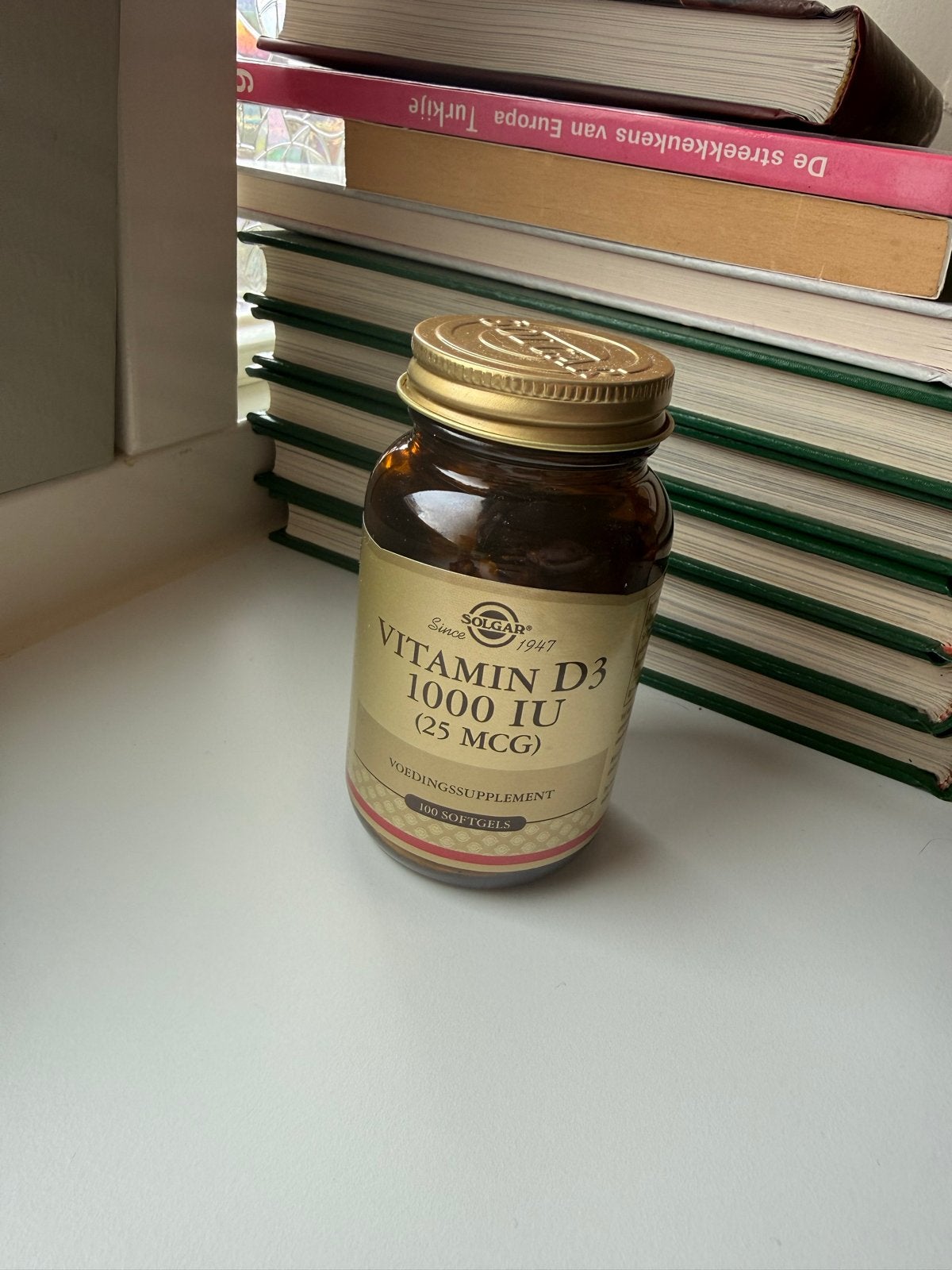 Solgar Vitamine D3 1000 IU (25 MCG) Softgels - Nieuw, Ophalen of Verzenden, Zo goed als nieuw, Overige typen