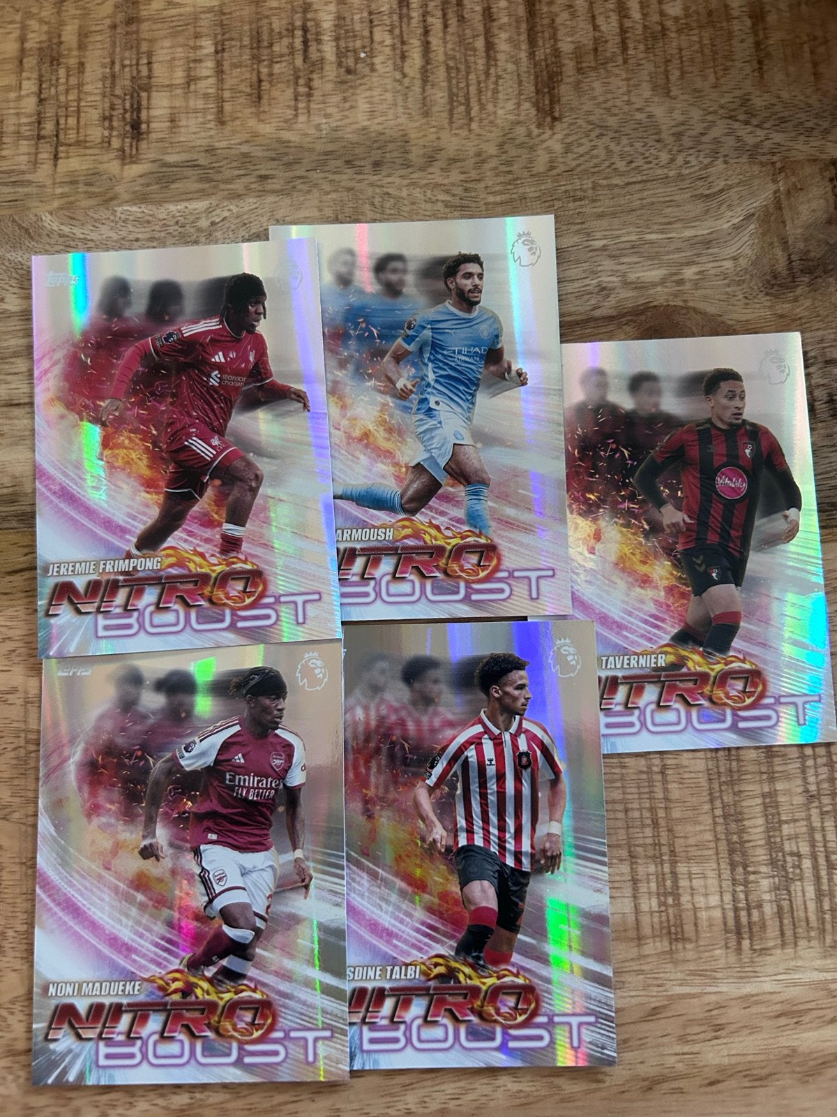 Topps Premier League 26/27 Nitro Boost Kaarten, Ophalen of Verzenden, Zo goed als nieuw, Buitenlandse clubs, Spelerskaart