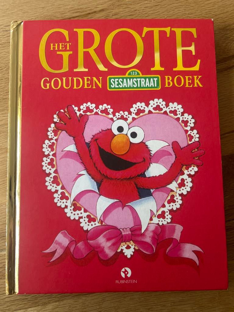 Het Grote Gouden Sesamstraat Boek - Elmo, Koekiemonster, Gelezen, Fictie algemeen, Jongen of Meisje, 4 jaar