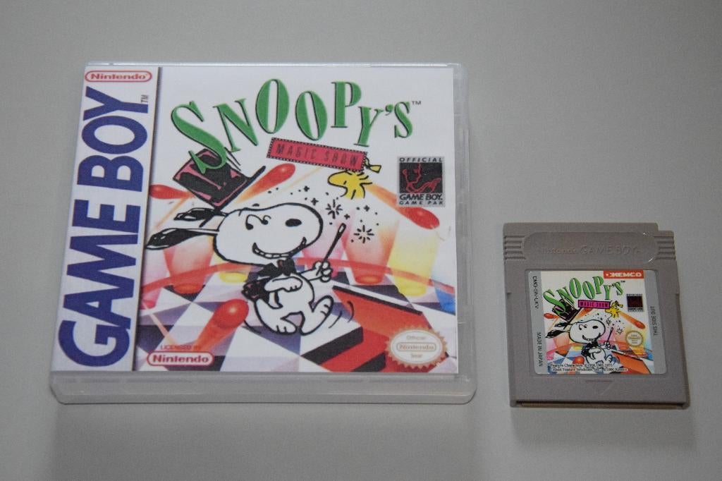 Nintendo Gameboy (Classic) : Snoopy's Magic Show, Spelcomputers en Games, Puzzel en Educatief, Gebruikt, 2 spelers, Ophalen of Verzenden