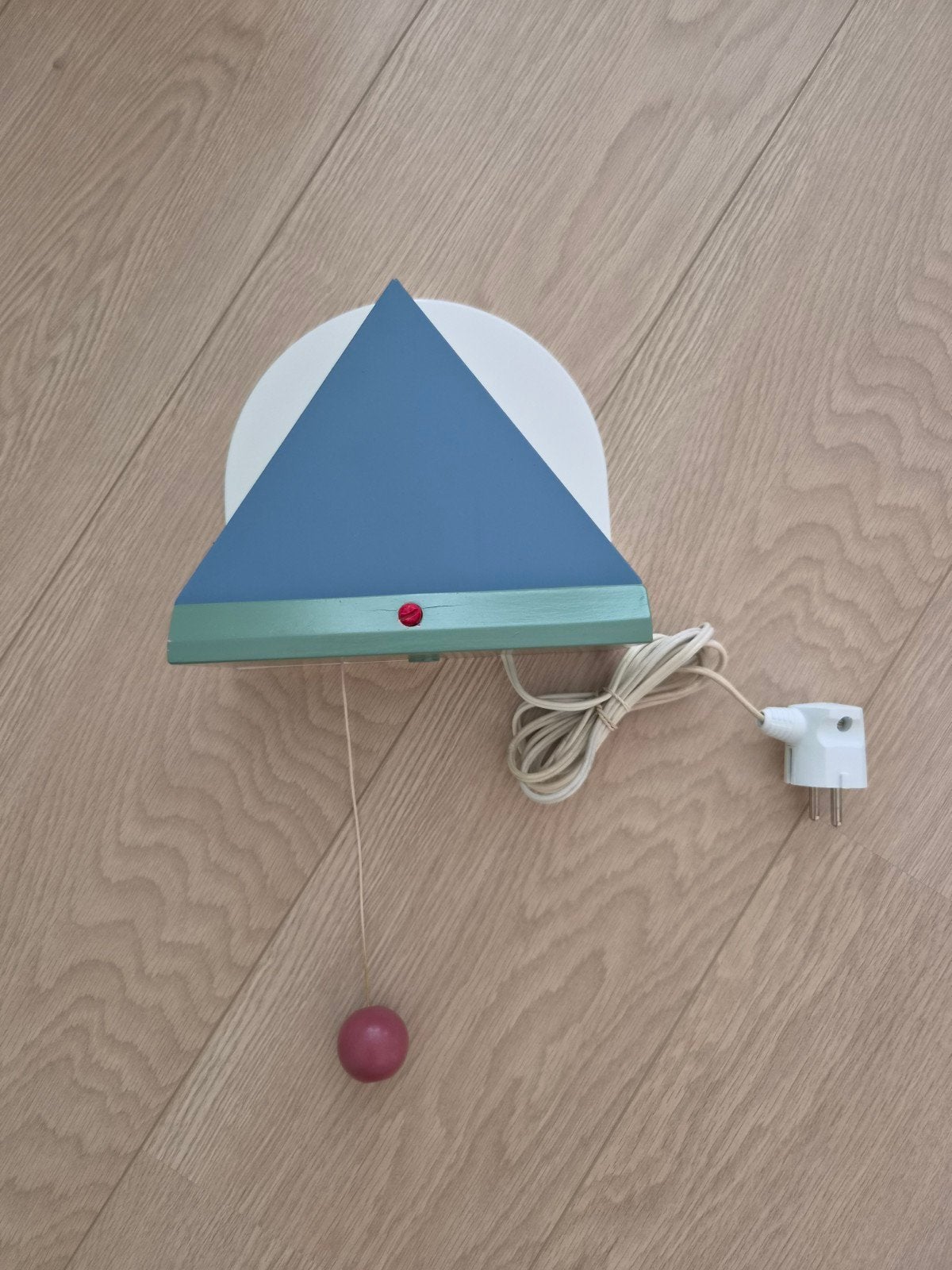 Vintage Ikea wandlamp Memphis Style, IKEA, Ophalen of Verzenden, Met schakelaar, Wandlamp