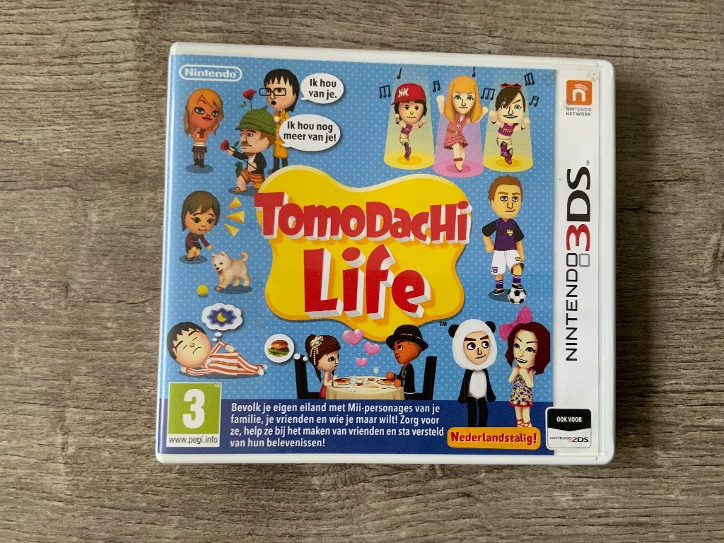 Tomodachi Life voor de Nintendo 3DS Nederlands NL, Spelcomputers en Games, 1 speler, Ophalen of Verzenden, Zo goed als nieuw, Vanaf 3 jaar