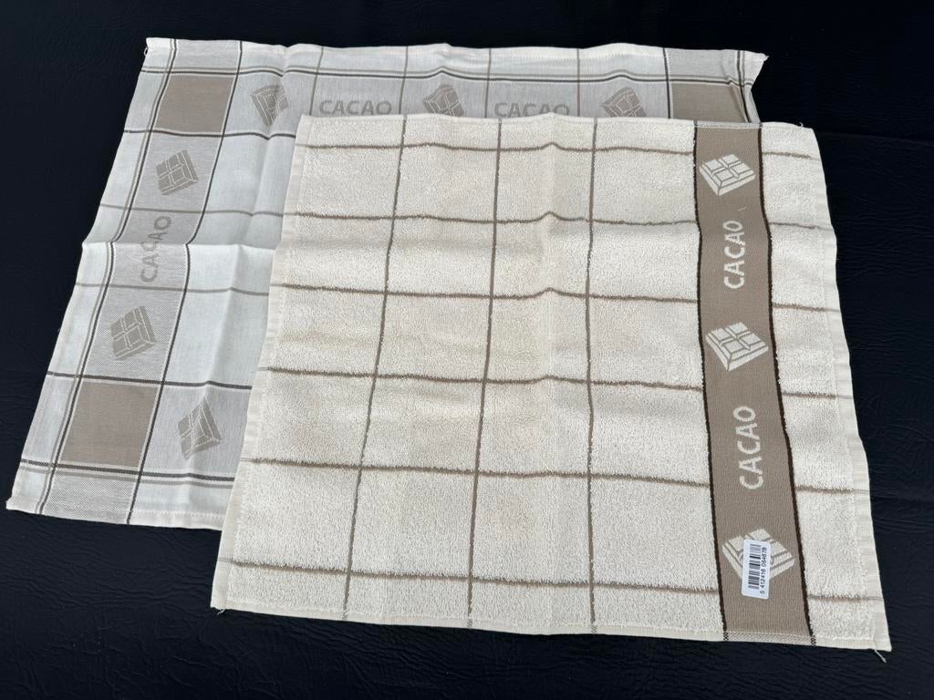 Max havelaar keukendoeken handdoek theedoek cacao, Ophalen of Verzenden, Nieuw, Overige kleuren, Theedoek of Handdoek