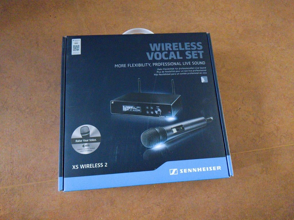Nieuw Sennheiser XSW 2-835-E Draadloze Microfoon Set (Nieuw), Muziek en Instrumenten, Microfoons, Ophalen of Verzenden, Nieuw