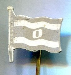 Aannemingsbedrijf Oosterwijk - R.dam blik speldje ( U_164), Verzenden, Zo goed als nieuw, Merk, Speldje of Pin
