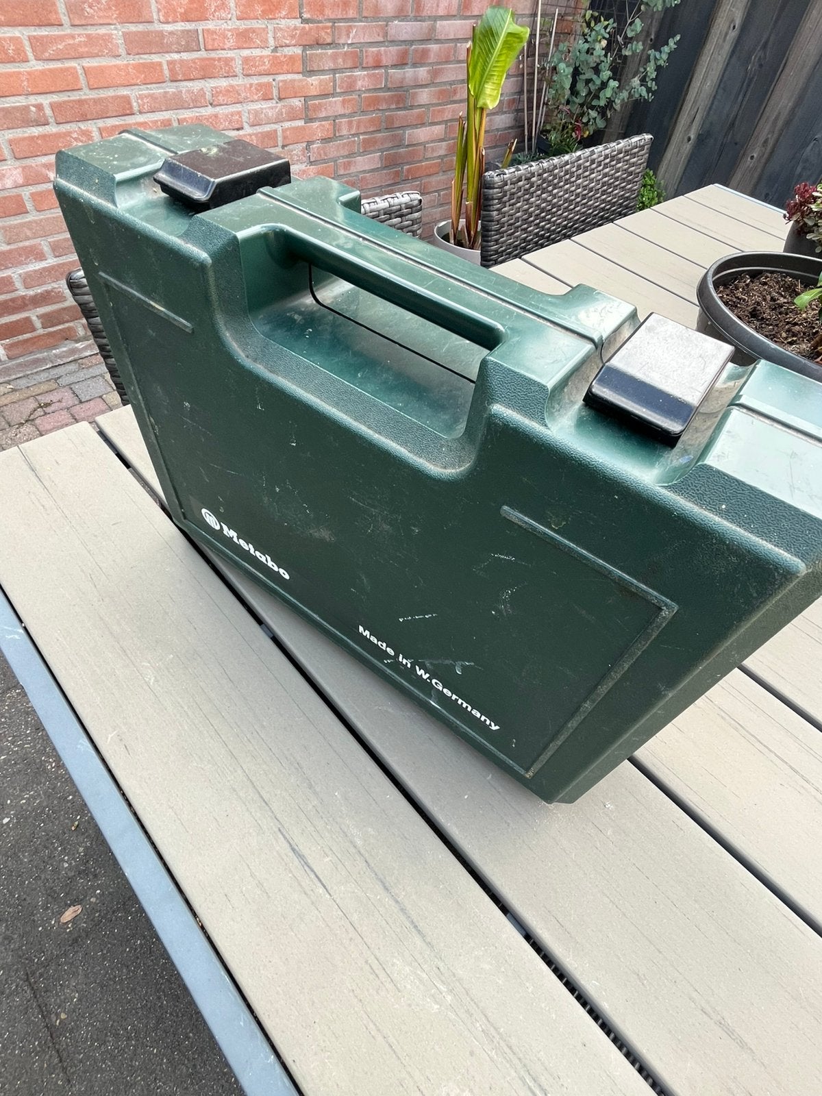 Metabo boorklopmachine., Ophalen of Verzenden, Gebruikt