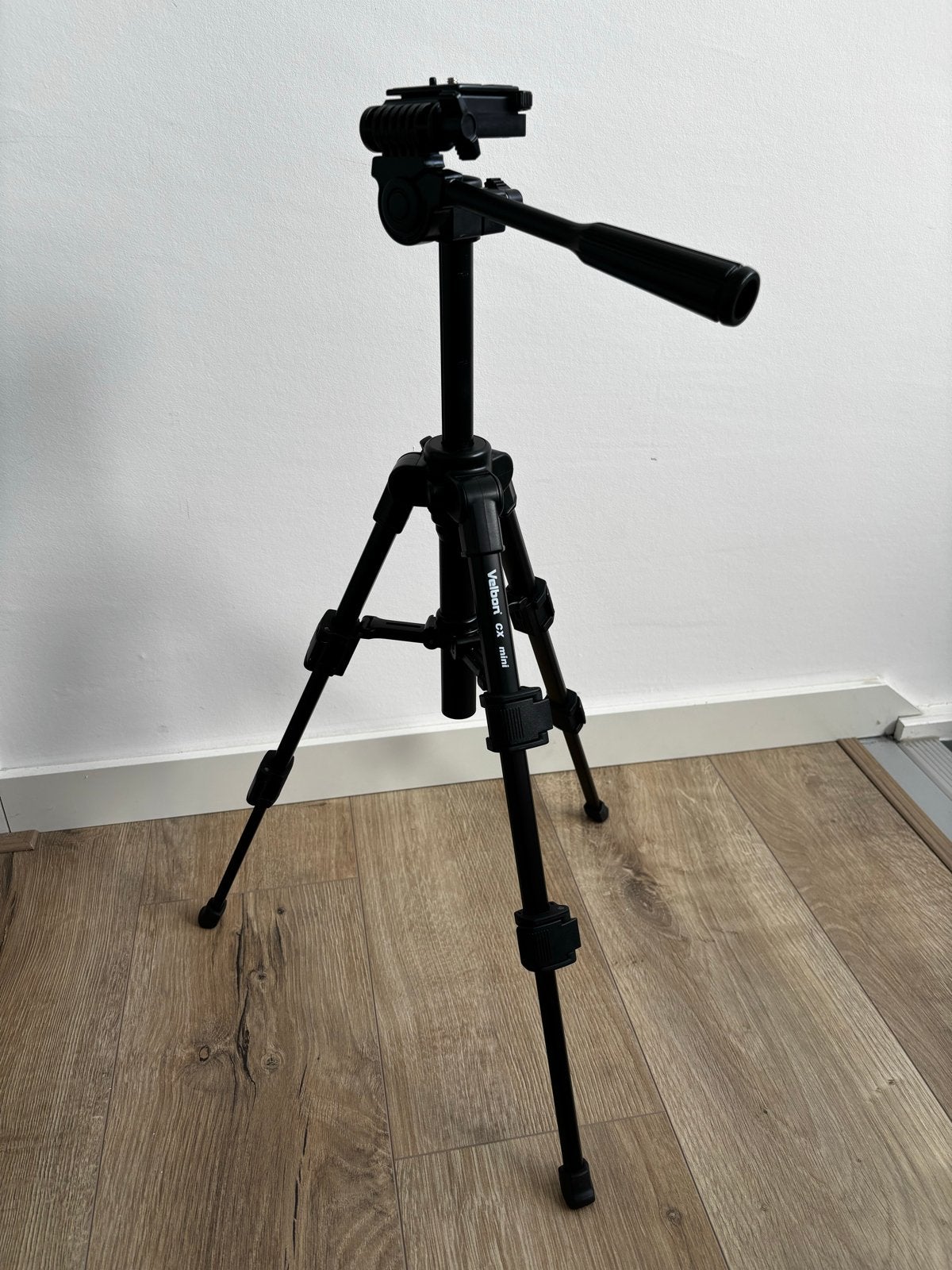 Velbon CX mini statief met snelkoppelingsplaat, 125 cm of minder, Velbon, Ophalen of Verzenden, Zo goed als nieuw