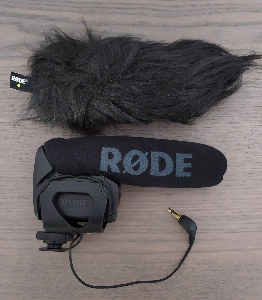 Røde Stereo VideoMic Pro Rode cameramicrofoon + Deadcat, Ophalen of Verzenden, Zo goed als nieuw, Audio