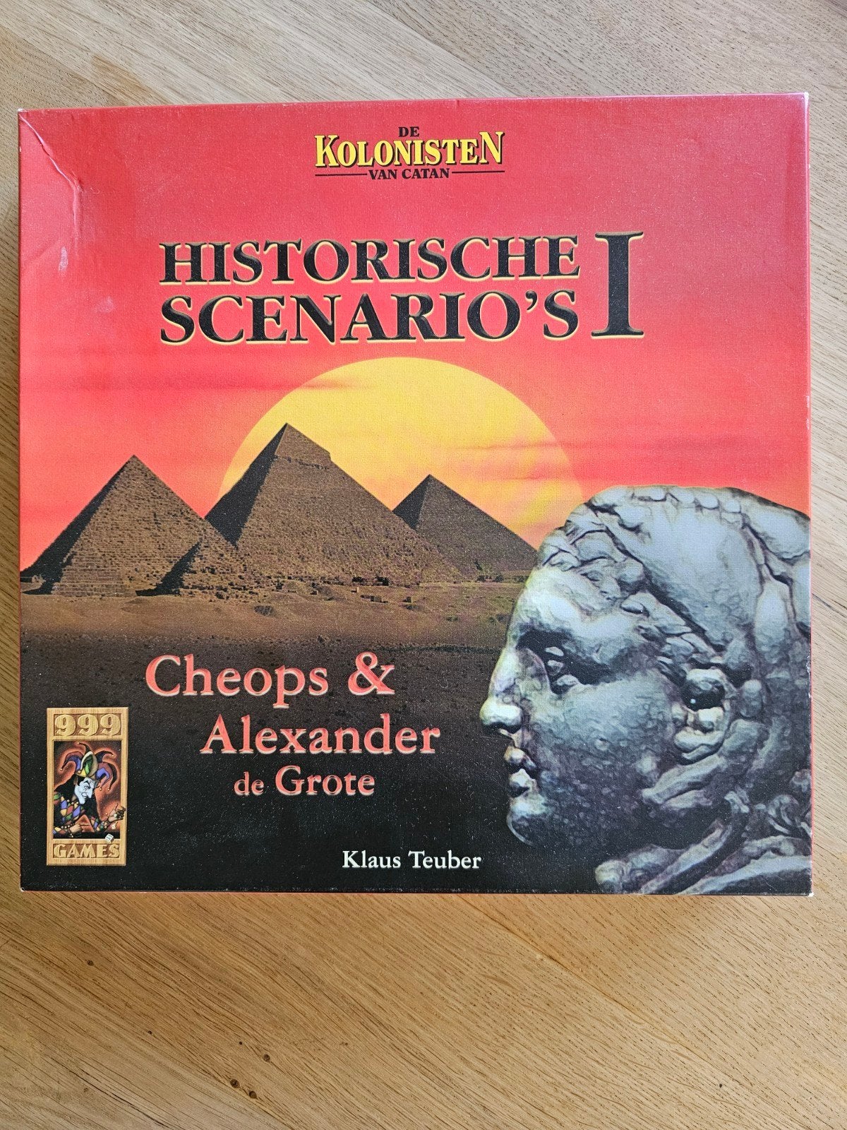De Kolonisten van Catan: Historische Scenario's I, Drie of vier spelers, Ophalen, Zo goed als nieuw, 999 Games