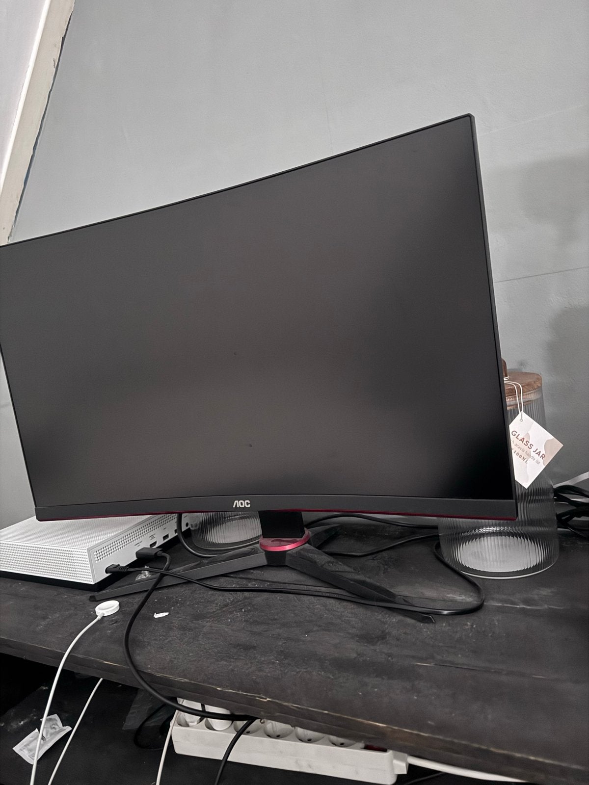 AOC C27G2E/BK Monitor met Xbox One S, Gebruikt, Curved, VA, Full HD