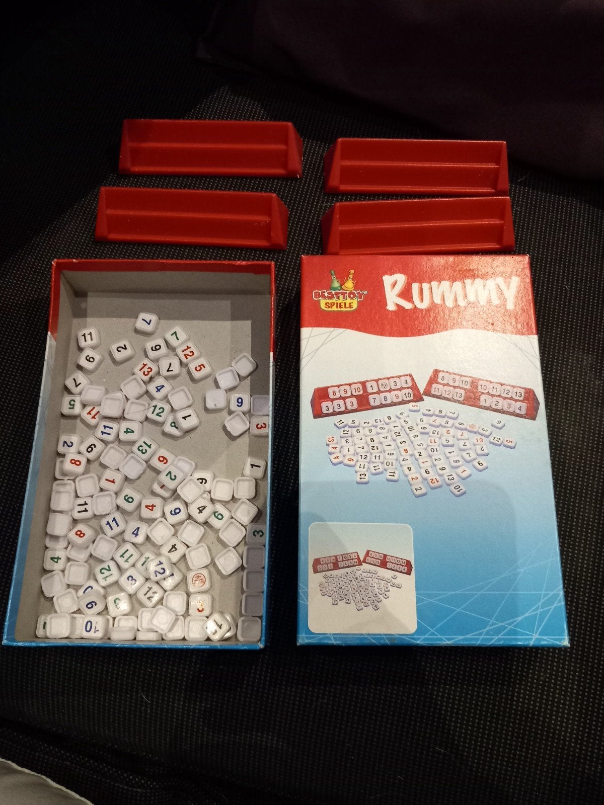 Rummy Spel - Besttoy Spiele, Een of twee spelers, Ophalen of Verzenden, Zo goed als nieuw, Besttoy Spiele