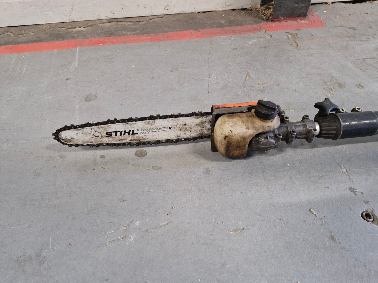 kettingzaag/stok kettingzaag, Ophalen, Benzine, ., .