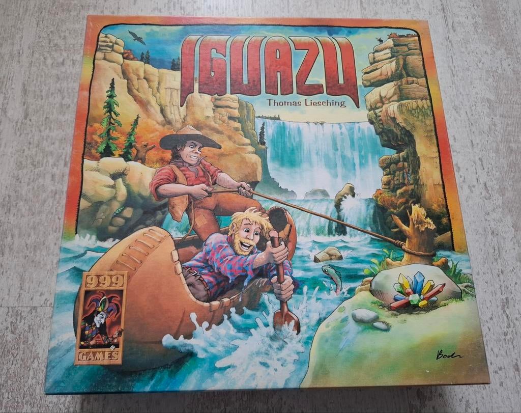 Gaaf spel IGUAZU 999 games, Vijf spelers of meer, Ophalen of Verzenden, Zo goed als nieuw, 999 games